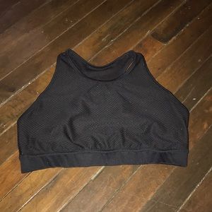 joylab stretch mesh fishnet sports bra bralette